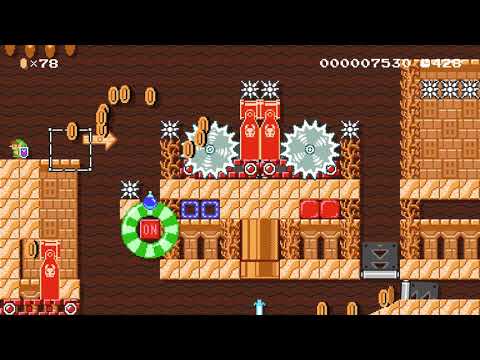 Stonegaard Temple [BONEdog: The Zelda Levels] (Super Mario Maker 2)