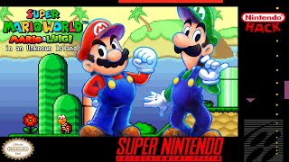 Mario and Luigi in an Unknown Island - Hack of SMW [SNES] (Demo 2)