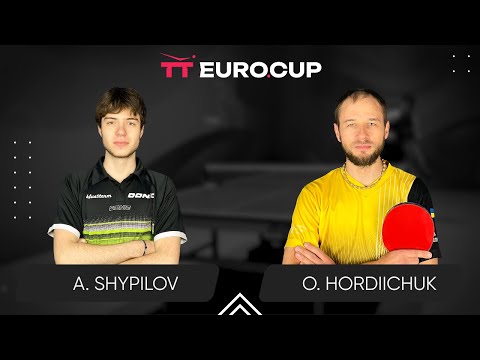 13:15 Anton Shypilov - Oleksandr Hordiichuk 25.02.2024 TT Euro.Cup Ukraine MASTER . TABLE 4
