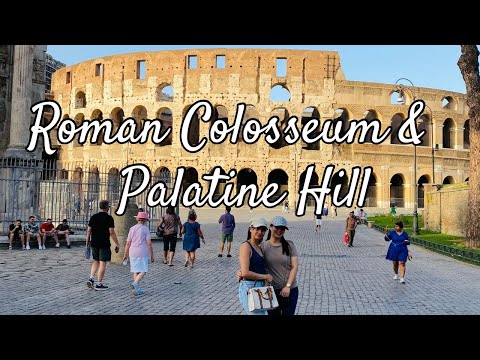 INSIDE ROMAN COLOSSEUM | PALATINE HILL 🇮🇹