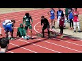 Chase Patterson 100 meter sprint