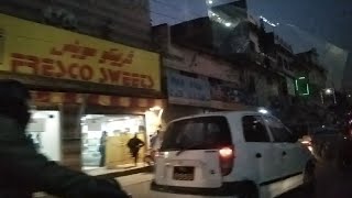Drive on Murree Road Rawalpindi at night  part 1  