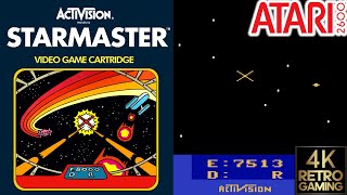 Starmaster Atari 2600 4k Gameplay