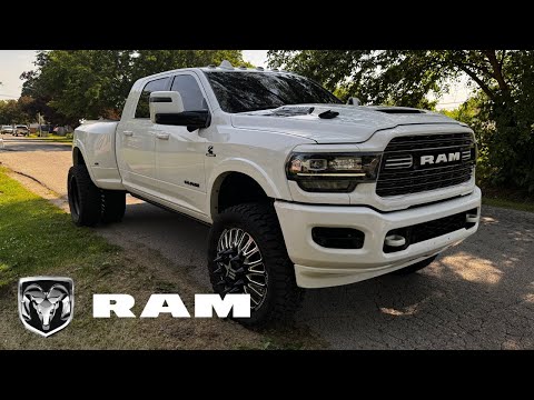 WHAT IT'S LIKE DRIVING A TURBO DIESEL DUALLY TRUCK (RAM 3500 LIMITED)