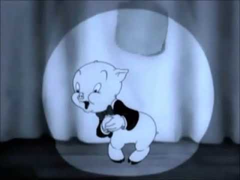 Porky Pig - - - - Blue Christmas