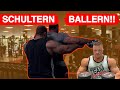 3D SCHULTER-TRAINING mit HEAVY-WEIGHT BAVARIAN BULL