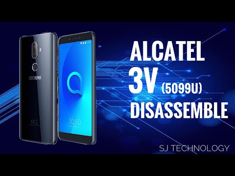 how to disassemble alcatel 3v (5099u)