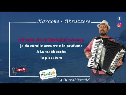 A lu trabbocche - Karaoke