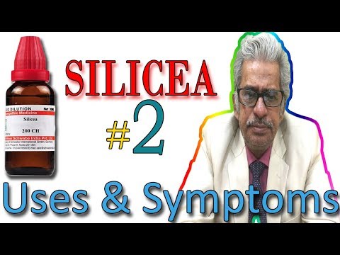 Homeopathy medicine silicea in hindi - uses & symptoms