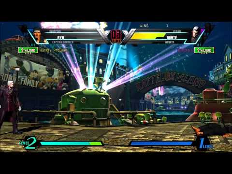 Ultimate Marvel vs Capcom 3 Rank Match Session