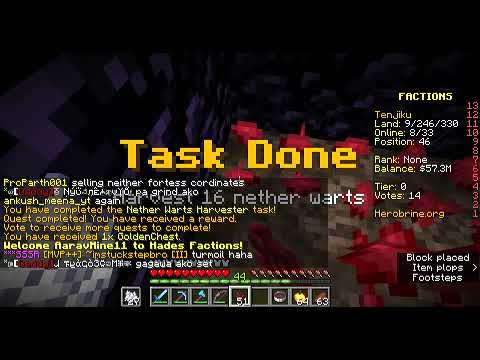 Just Doing Factions EP 150 /More Quests\ (Herobrine.org)