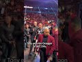 Tony Ferguson exits the Octagon at #UFC296