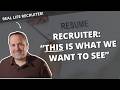 Tips For How To Write A Better Resume From A Recruiter S Perspective