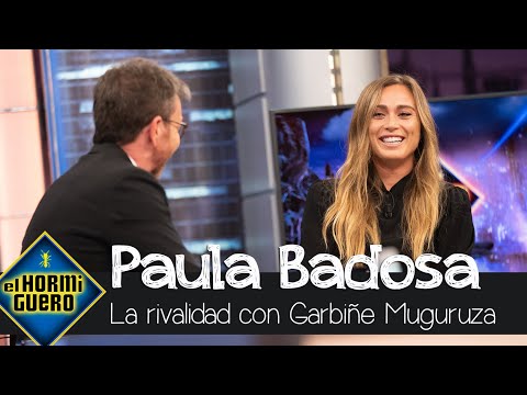 La rivalidad entre Paula Badosa y Garbiñe Muguruza: “En la pista somos enemigas” - El Hormiguero