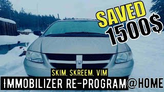 HOW  EASY TO PROGRAM USED DODGE, JEEP, CHRYSLER  IMMOBILIZER aka SKIM, SKREEM TO YOUR VEHICLE | p2