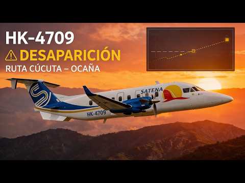 HK-4709: Desaparición en la ruta Cúcuta–Ocaña