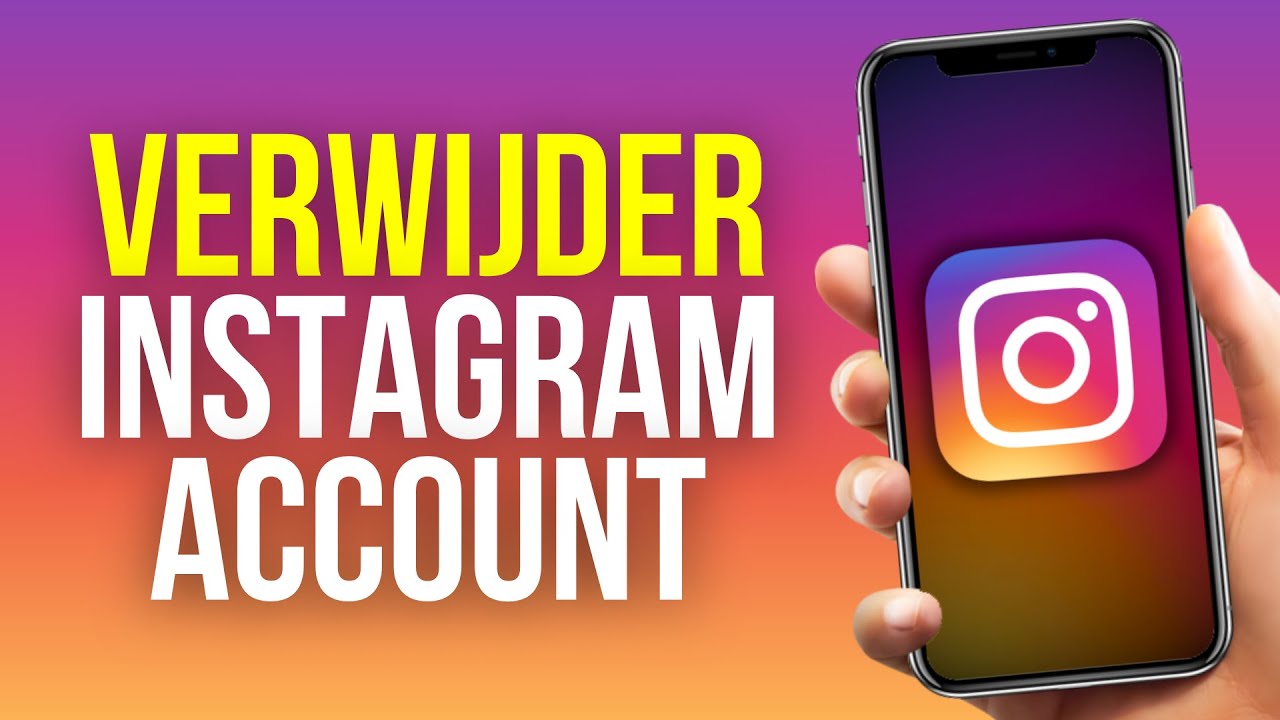 Instagram account verwijderen stap voor stap in de Instagram-app