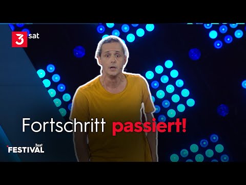 Philipp Weber über Erfindungen: Das Röntgengerät kommt aus Bayern, die AfD aus Hessen | 3satFestival