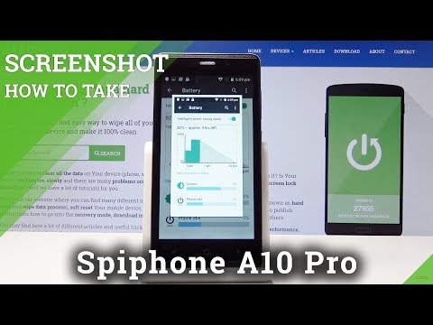 How to Capture Screen in Spiphone A10 Pro - Screenshot