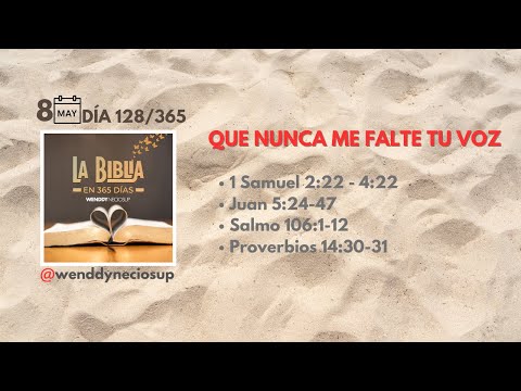 8 May - Día 128/365 | Que nunca me falte tu voz
