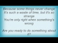 Face To Face - Take-Away Lyrics