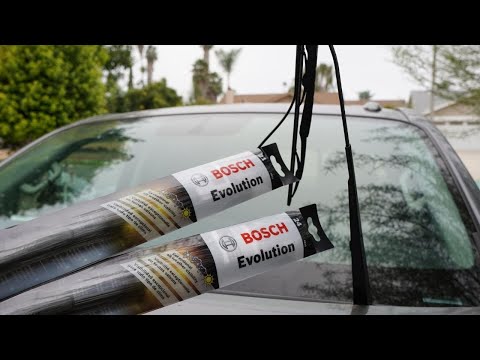 New Bosch Wiper Blades on my 2018 Nissan Titan SV 4x4