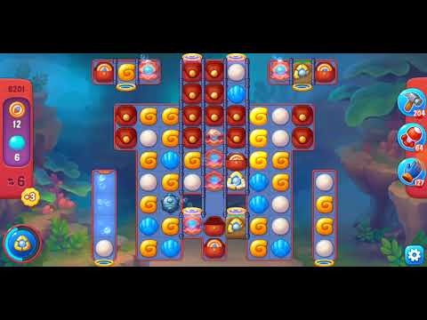 Fishdom. 8201 hard level no boosters and diamonds