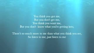 Elizabeth Gillies- You Don&#39;t Know Me (lyrics)