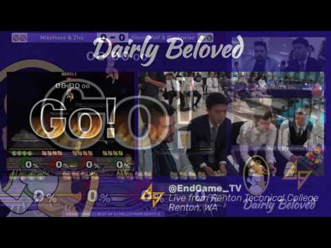 Bladewise & Silentwolf (Green) vs. Mikehaze & Zhu (Red) | SSBM-D GF | Dairly Beloved