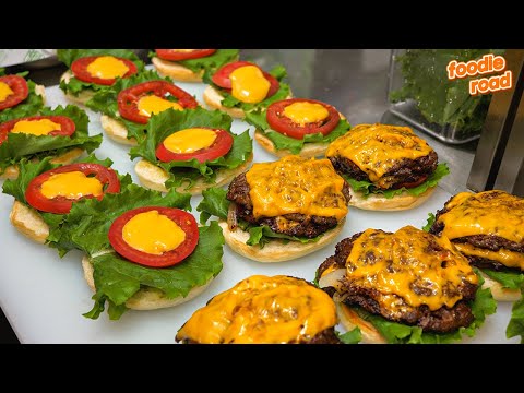 There are as many as 400 stores? American Frank Burger, 100% pure beef 🍔 / Korean burger