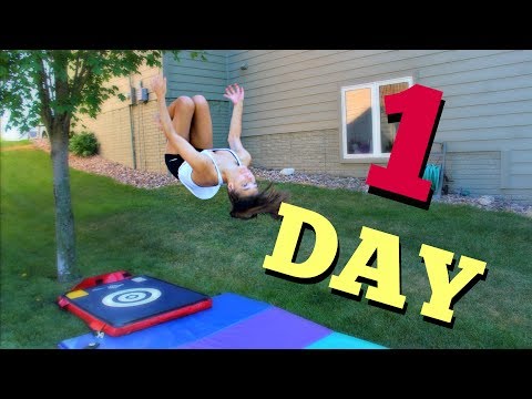 How to get your Back Tuck in ONE Day!