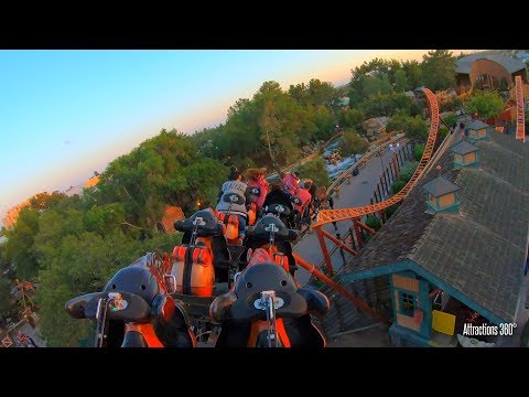 Pony Express Motobike Roller Coaster - Knott's Berry Farm
