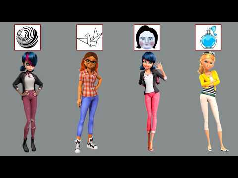 Amazing and Mesmerizing Dresses Modeled by Marinette, Chloé, and Alya | Miraculous Transformation