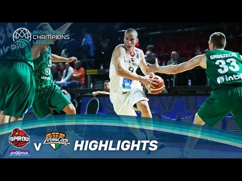 Proximus Spirou v Stelmet Zielona Gora - Highlights - Basketball Champions League