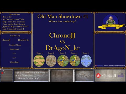 ChronoJJ vs DraGoN_kr - Old Man Showdown #1