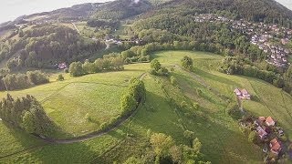 preview picture of video 'Rundflug über den Odenwald - Phantom 2 Vision Plus'