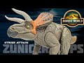 Mattel Jurassic World Rebirth Strike Attack Zuniceratops Review