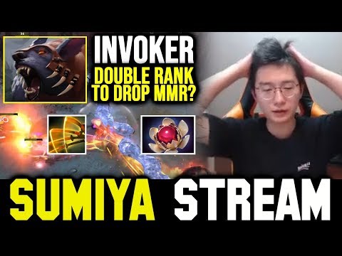 Rank Double Down to Drop MMR? | Sumiya Invoker Stream Moment #738