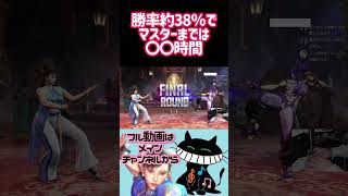 スト6でマスターまでかかる時間は？ #ゲーム実況 #スト6 #春麗 #ストリートファイター6