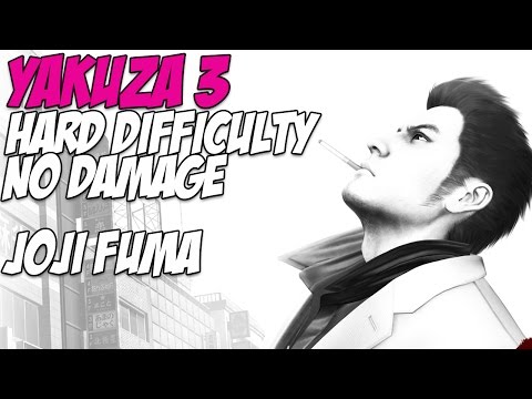 Yakuza 3 Hard Difficulty Bosses | (9) Joji Fuma | No Damage