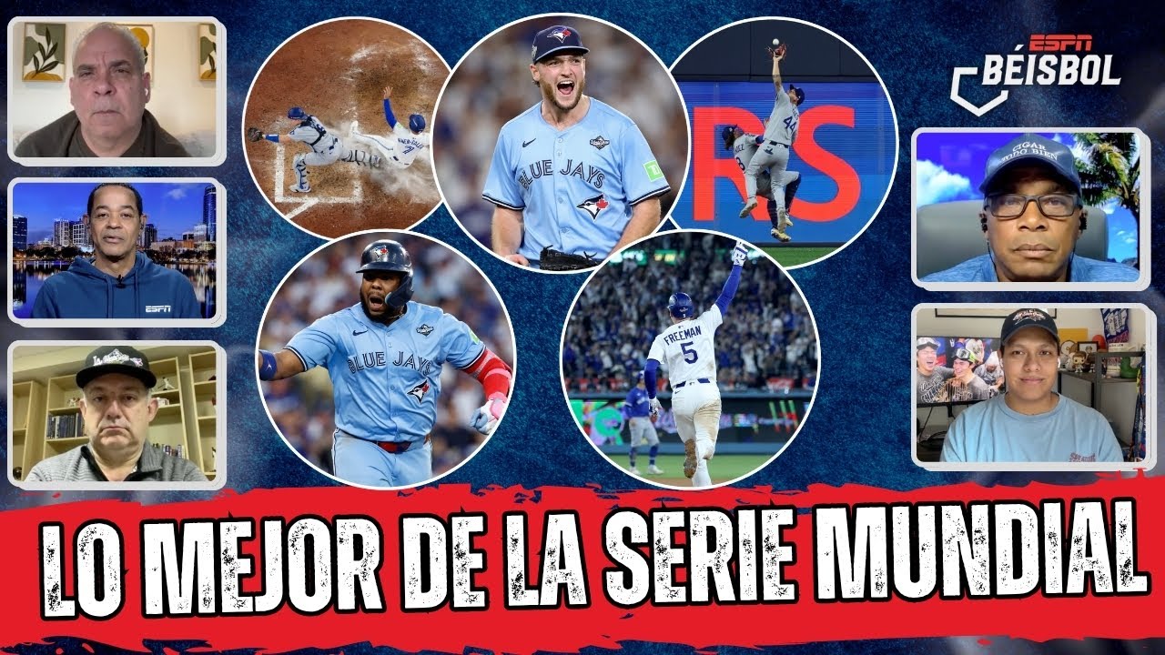 NUESTROS MEJORES MOMENTOS de la SERIE MUNDIAL entre DODGERS y BLUE JAYS | ESPN Beisbol
