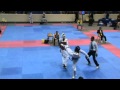 2 I TZELLOS NIKOLAOS Vs Cook Aaron 9 5 French Open Taekwondo 2011