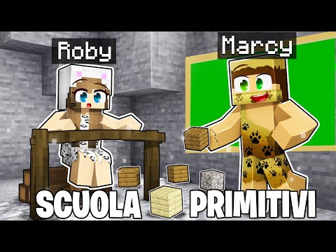 IL MIO PRIMO GIORNO DI SCUOLA PRIMITIVA SU MINECRAFT TIMECRAFT!