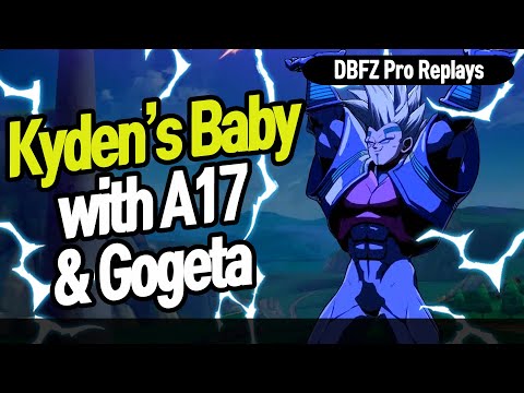 【DBFZ】 Kyden's Baby, A17, Gogeta team looks so strong!! Kyden vs Abomition 【DBFZ Pro Replays】