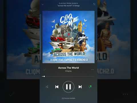 Cliqme feat. Capital T & Koach2.0 - Across The World