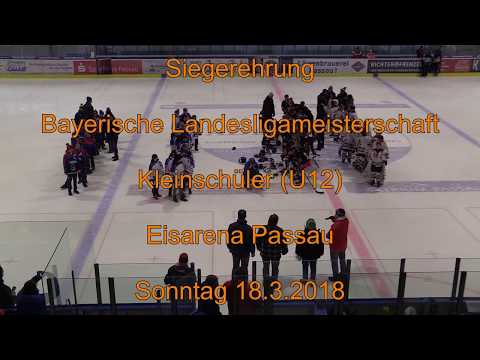 U12 Landesligameisterschaft 2017/18 Siegerehrung