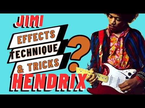 TRICKS, TECHNIQUE AND TAPE - AN EXPLORATION OF THE GUITAR EFFECTS, TECHNIQUES AND STUDIO TRICKS
