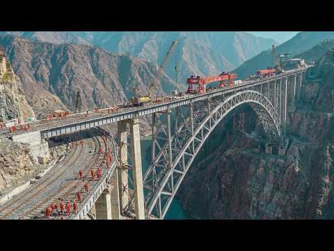 How India Built the World’s Highesvt Railway BridgeOver a Himalayan Abyss