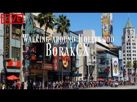 | WALKING AROUND HOLLYWOOD WITH JUSTIN!