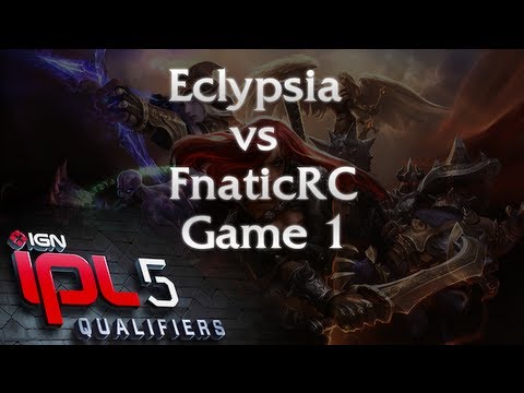 Eclypsia vs FnaticRC - Game 1 - IPL5